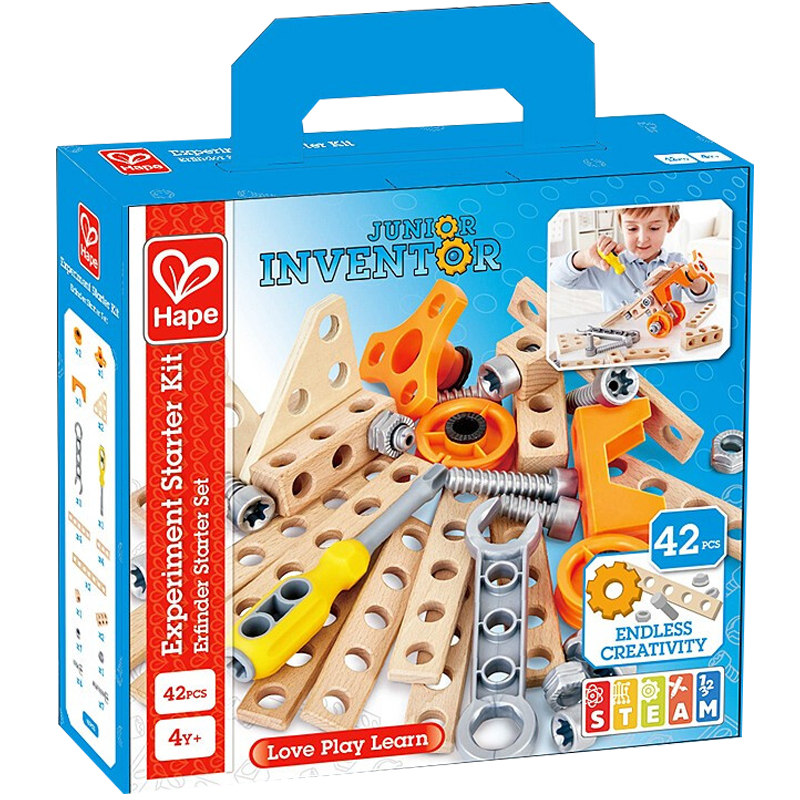 Hape steam玩具 科學(xué)實(shí)驗(yàn)套裝物理小實(shí)驗(yàn)早教男女孩兒童節(jié)禮物 科學(xué)物理基礎(chǔ)實(shí)驗(yàn)套4-12Y