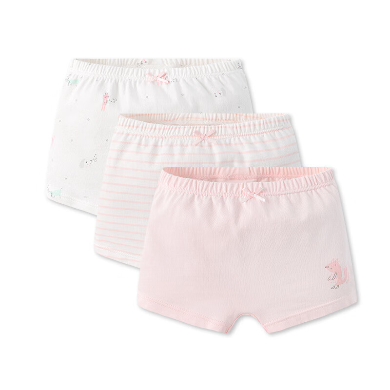 好孩子（gb）女童内裤A类儿童平角内裤内裤礼盒装粉红100 3条装使用感如何?
