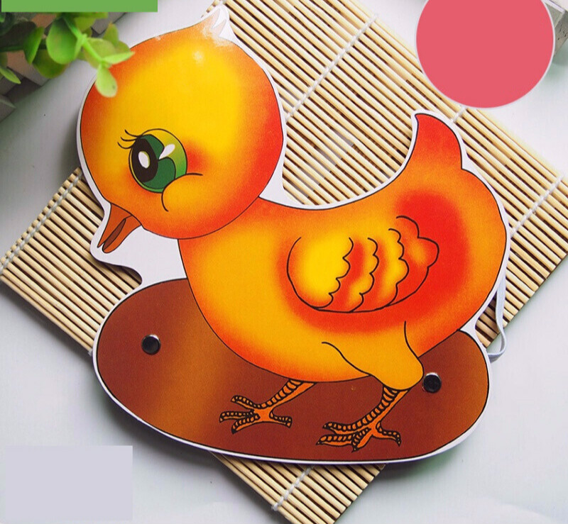 幼儿园教学用品儿童游戏面具舞台表演道具角色扮演动物头饰公鸡 小鸡