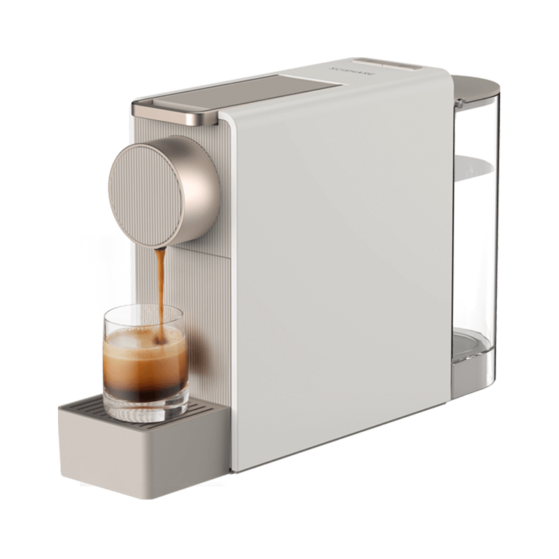 小米有品心想胶囊咖啡机mini小型办公室家用全自动一键制作高压兼容各类胶囊 迷你咖啡机  迷雾金(晒图有礼)