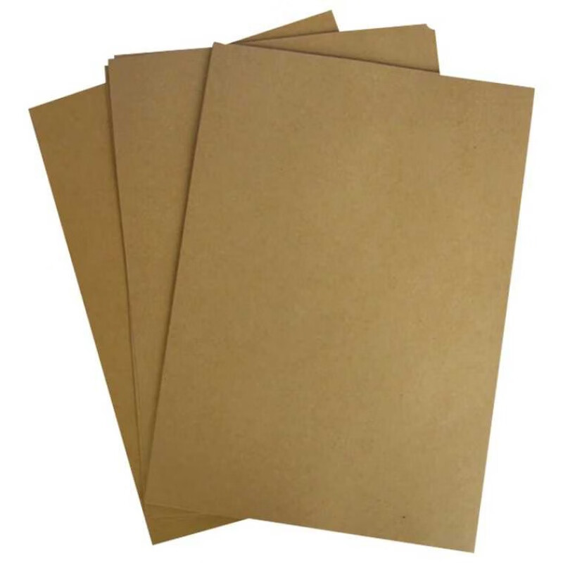 100张a4空白牛皮纸封底封面脊背纸打印纸 档案盒面纸档案装订封皮 120