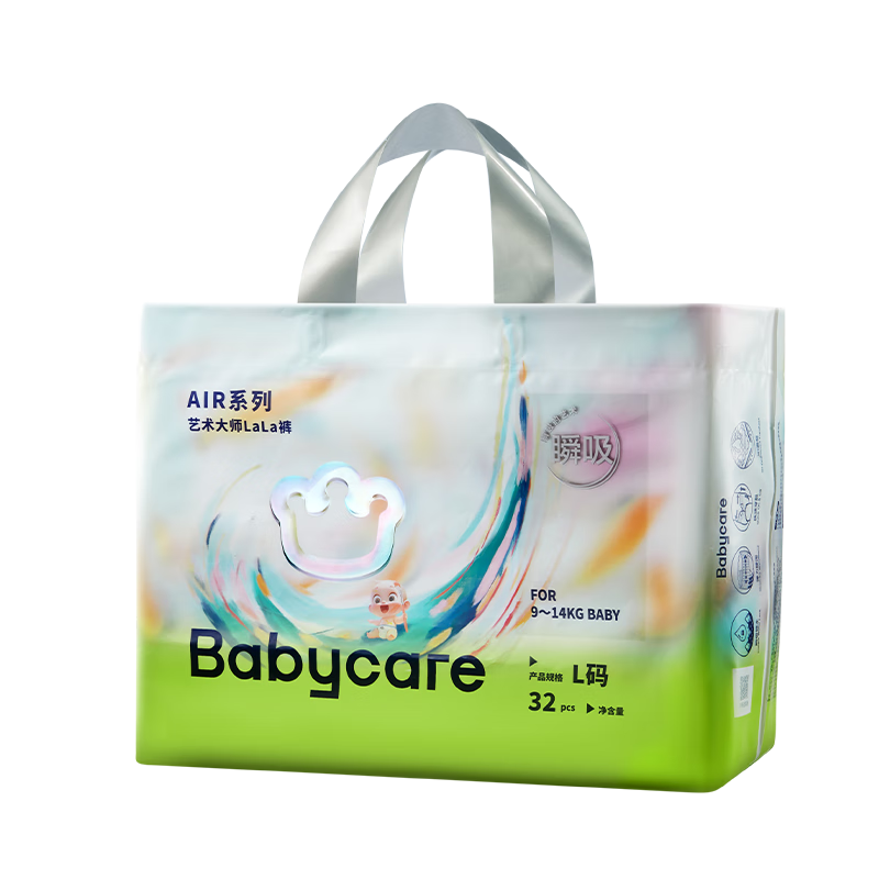 babycare������ʦӤ��������L��32Ƭ(9-14kg)˲������͸����ʪ