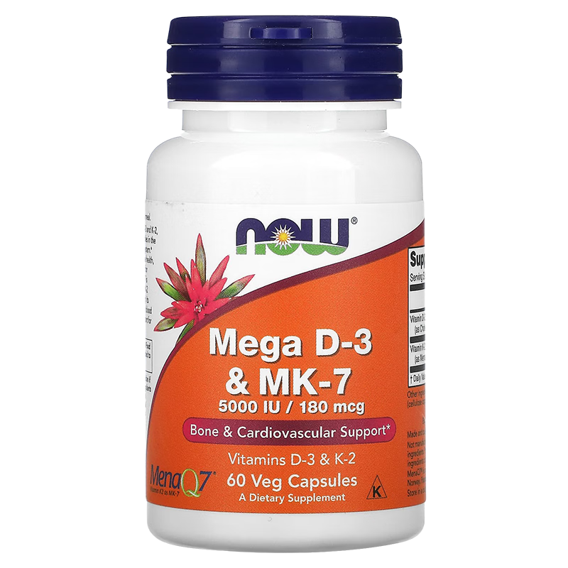 ���ڲ�����ŵ�£�NOW��ά����K2 ����ά����DK ���������� ��Ѫ��֧�� ����ԭװ ά����D3&MK7 180mcg 60�� 104.08Ԫ