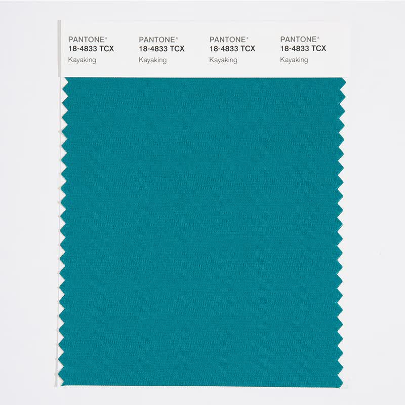 潘通/彩通官方旗舰店 服裝家居 18-4833至19-1529tcx 棉布版单张色卡