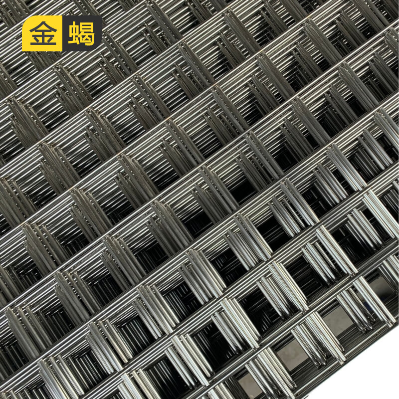 金蝎304不锈钢铁丝电焊网片加粗护栏网隔离网格片3cm方孔3mm粗1m*2m长