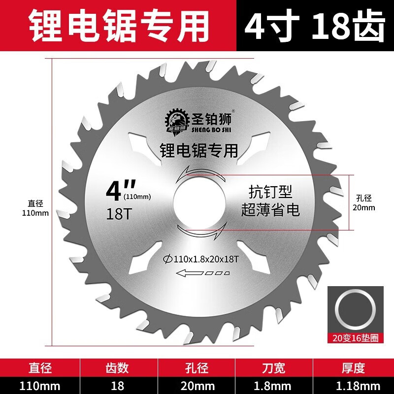 手提电锯锯片正确安装图片