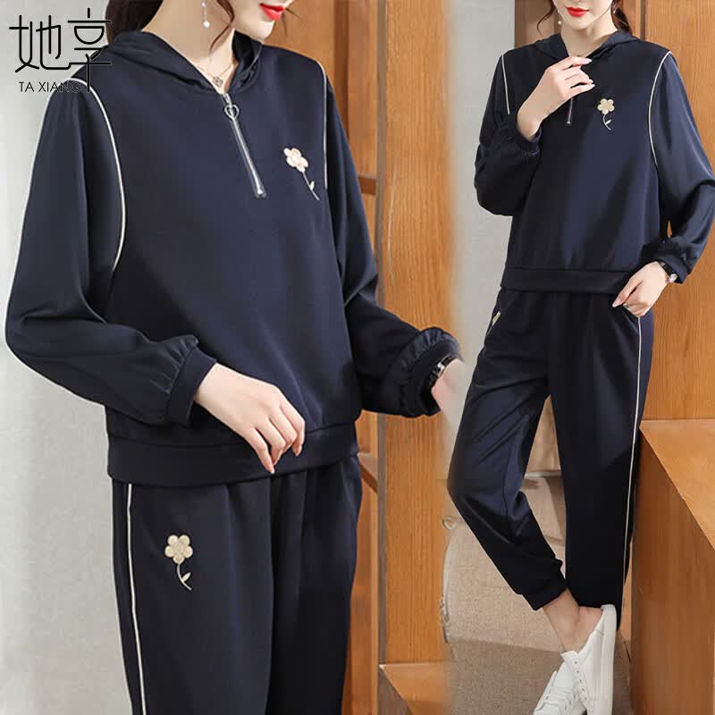 她享妈妈装秋装休闲运动服两件套中老年女装薄款卫衣套装T237A3649使用感如何?