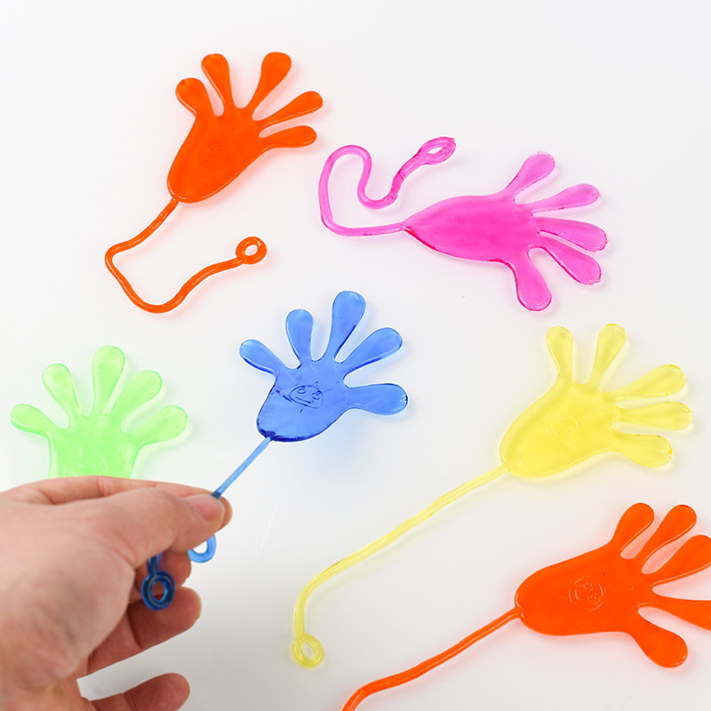 粘粘手掌儿童小玩具小人解压神器捏捏乐发泄男孩爬墙蜘蛛人小粘手 粘