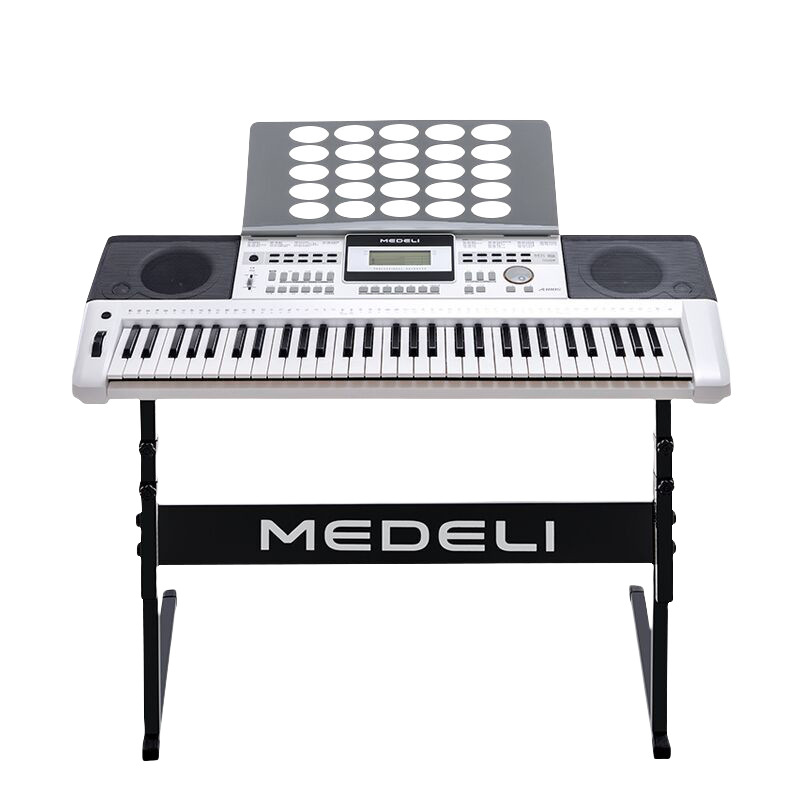美得理（MEDELI）[學(xué)生適用 老師推薦]電子琴61鍵成人兒童零基礎(chǔ)通用入門初學(xué)A100S