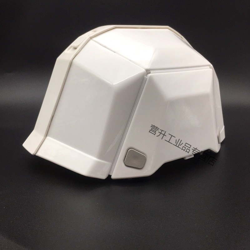 hkfz可折叠安全帽折叠头盔便携头盔应急避震头盔摩托便携式 白