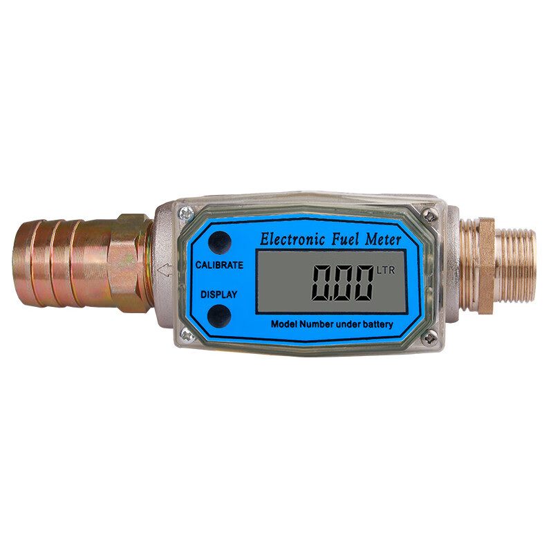 南啵丸涡轮流量计柴油汽油甲醇液体流量器电子数显电子计量表加油枪表