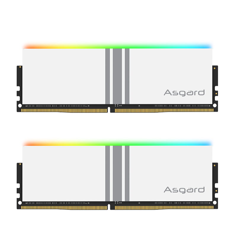 Asgard 阿斯加特 女武神·瓦尔基里 DDR5 7000MHz RGB 台式机内存 灯条 白色 32GB 16GBx2