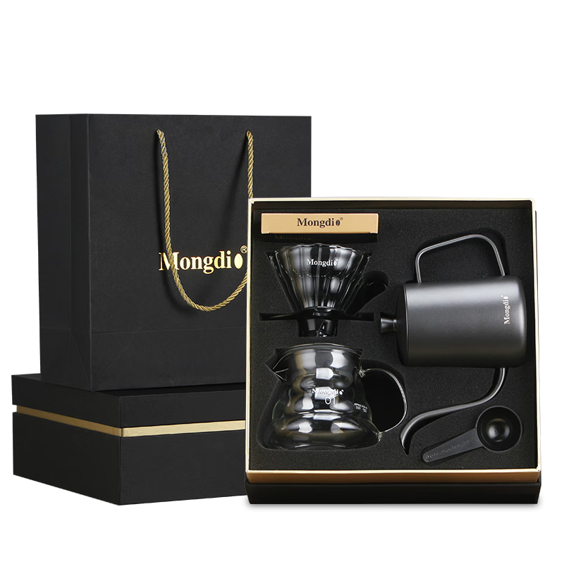 Mongdio手冲咖啡壶套装礼盒的价格与选购指南