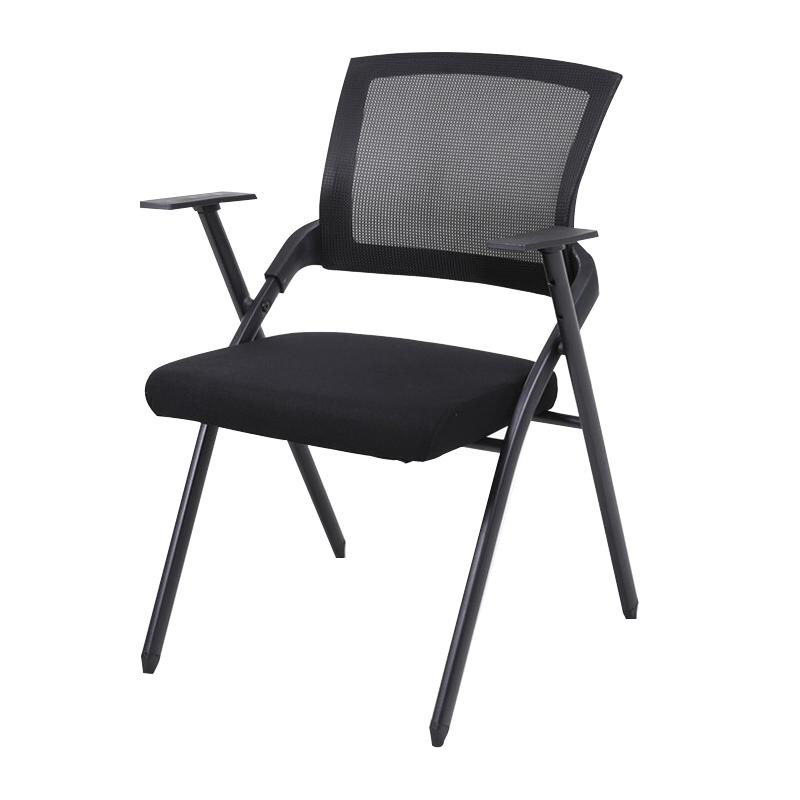 欧宝美培训椅带写字板折叠培训桌椅一体桌凳会议室椅子新闻记者学生教学椅