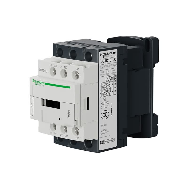 施耐德电气(schneider electric)交流接触器 lc1d18b7c