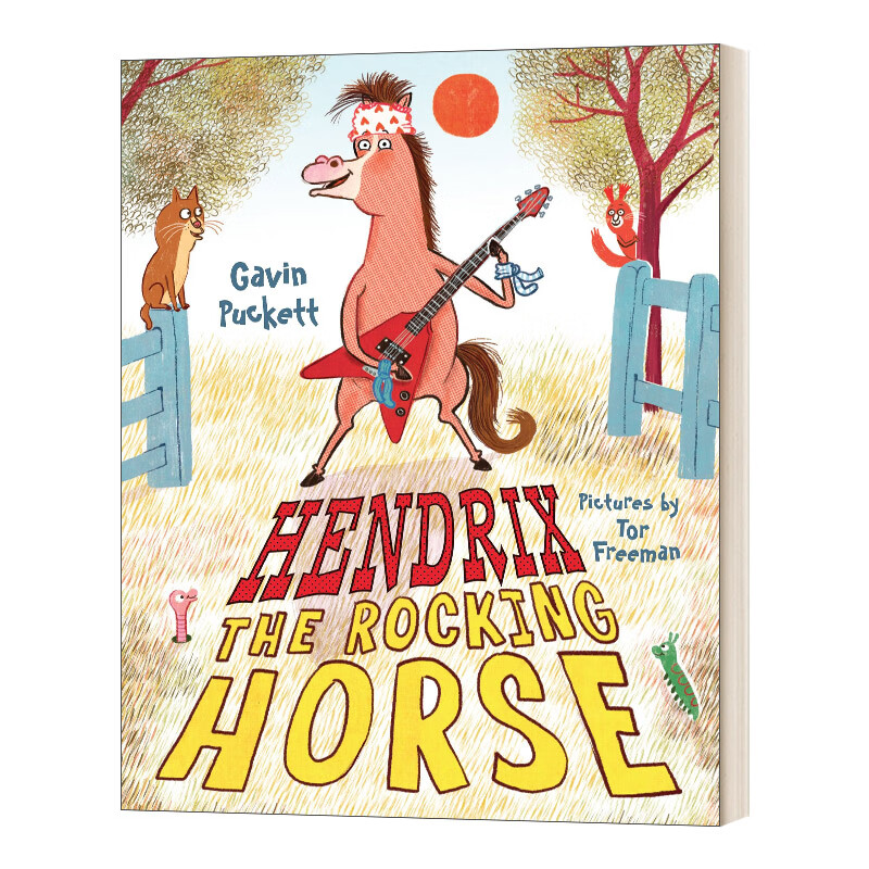英文原版 hendrix the rocking horse 摇滚马亨德里克斯 英文版 进口