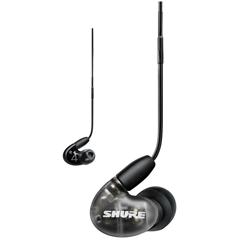 SHURE AONIC 4ʽ߶ רҵ߱HIFI ɲжʽ߿ؿͨ  ɫ