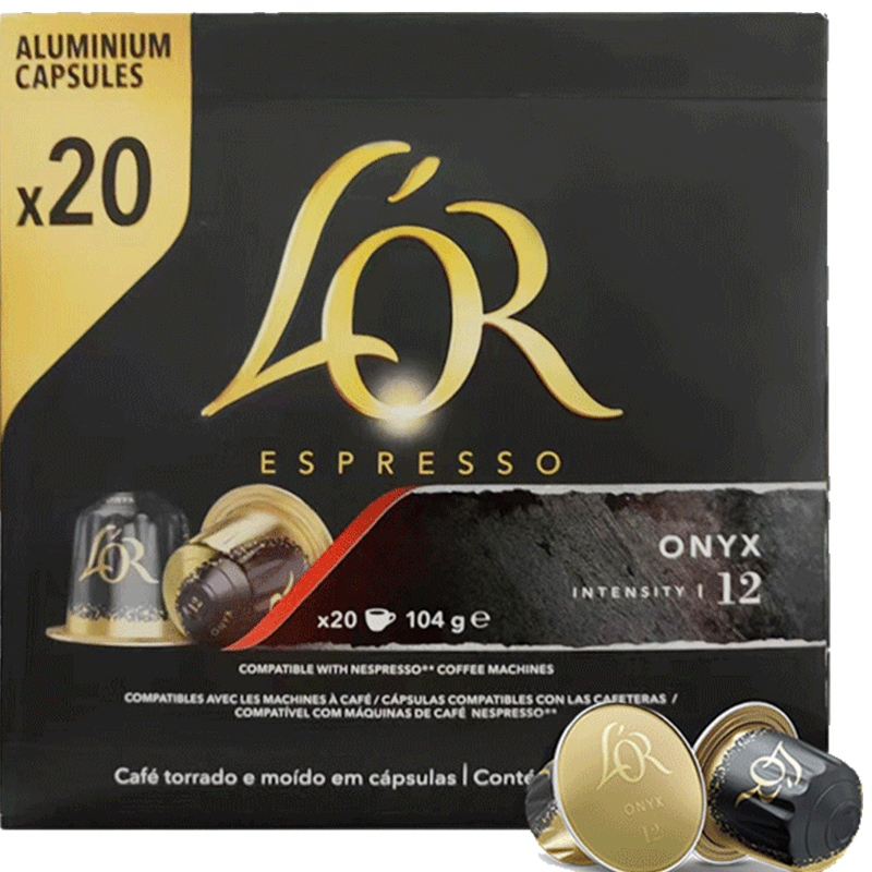 法国进口 Lor玛瑙胶囊咖啡20粒/盒 适用雀巢Nespresso 胶囊咖啡机
