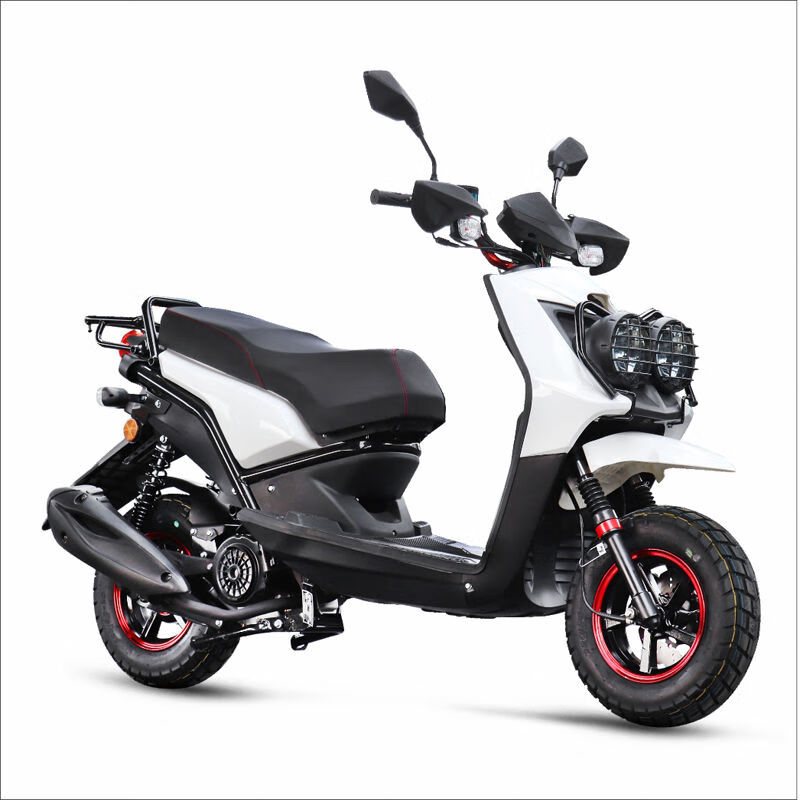 全新踏板摩托车路虎150c国四电喷男女式燃油省油助力车可上牌 纯白 