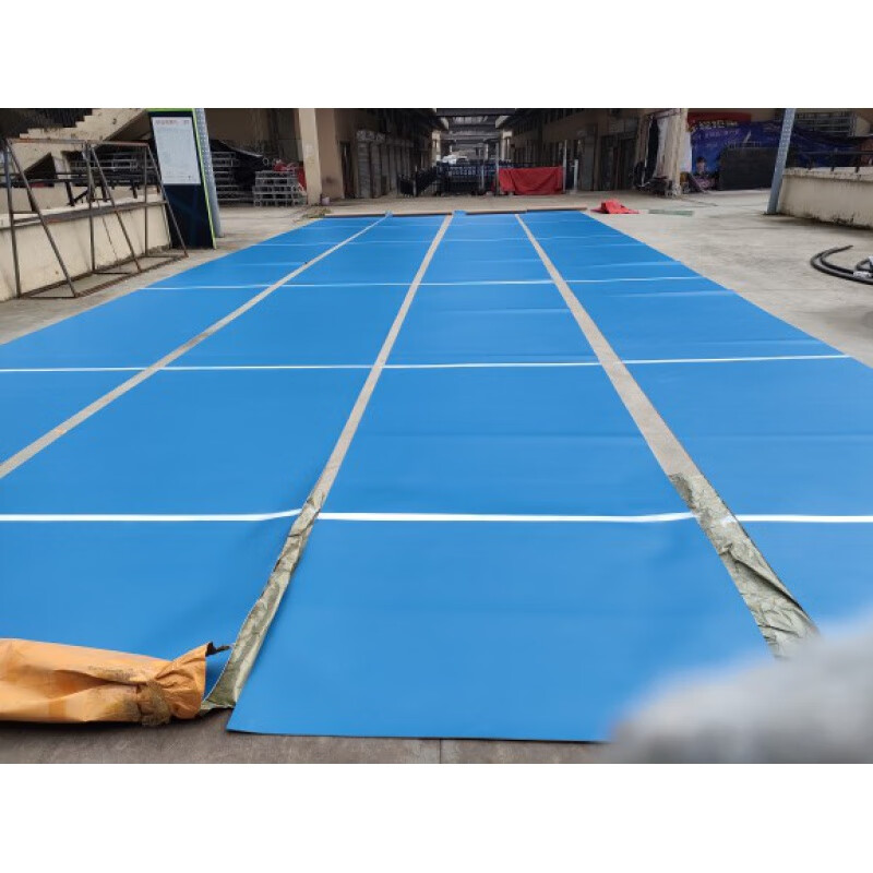 热奥击剑器材 击剑橡胶剑道 便携式16米标准剑道训练剑道 尺寸可定制 