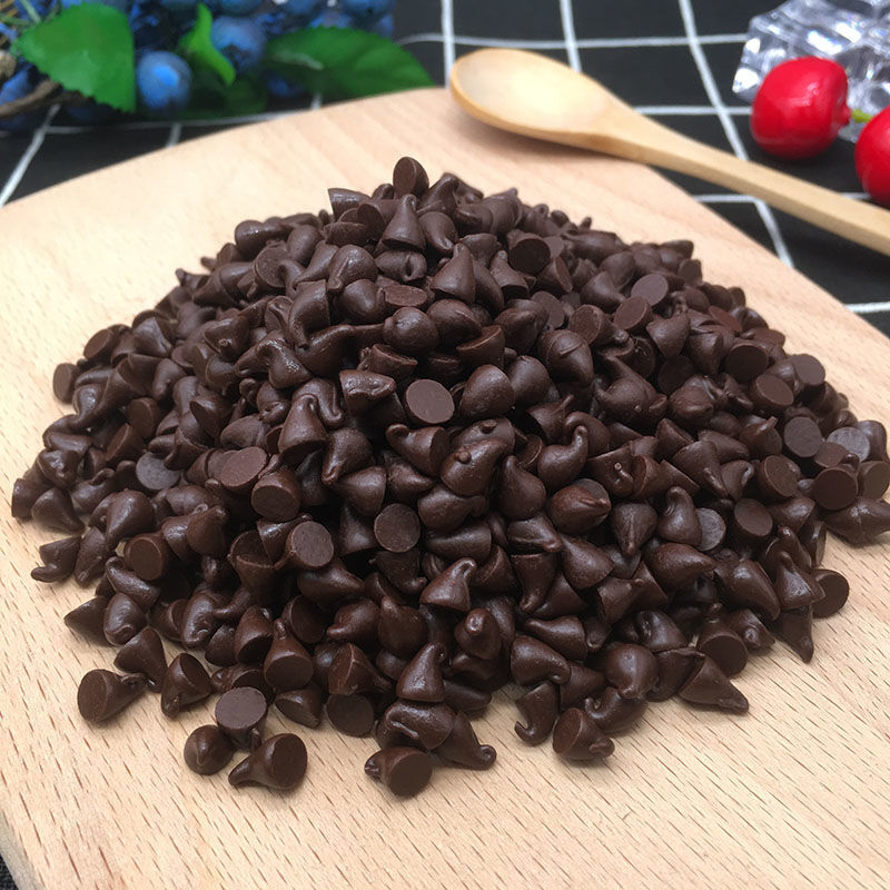 寒宁耐烘烤巧克力豆250g1000g代可可耐高温烘焙原料巧克力碎粒 500g