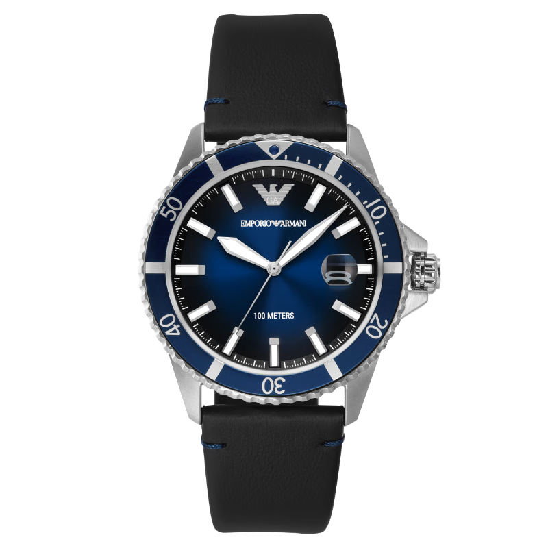 阿玛尼(emporio armani)手表男款 时尚石英腕表男ar11516 沉稳蓝盘 ar