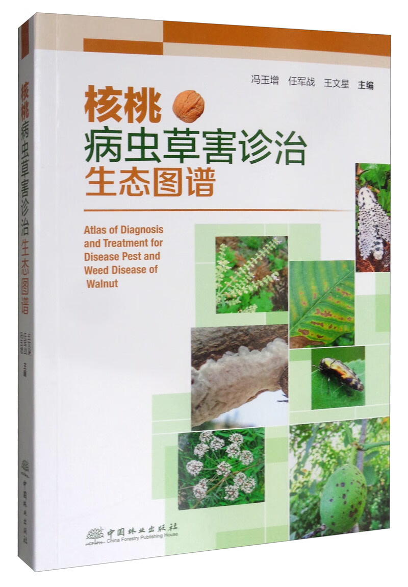 核桃病虫害诊治生态图谱/书籍