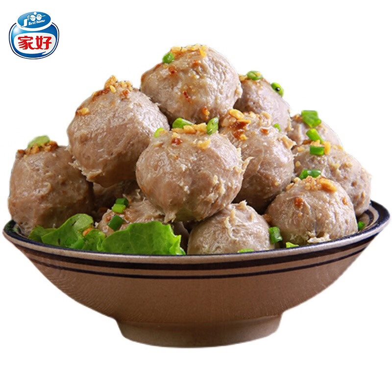 BESTHOME【牛丸少爷】8包正宗潮汕牛肉丸/牛筋丸 潮汕特产2000克 【4斤】牛筋丸8包 送酱料