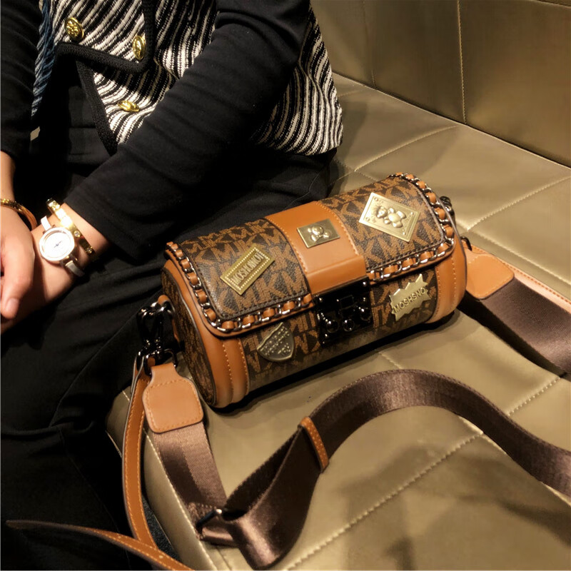 酷奇袋鼠(kuqidaishu)香港潮牌包包2023新款质量通勤单肩包小包真皮