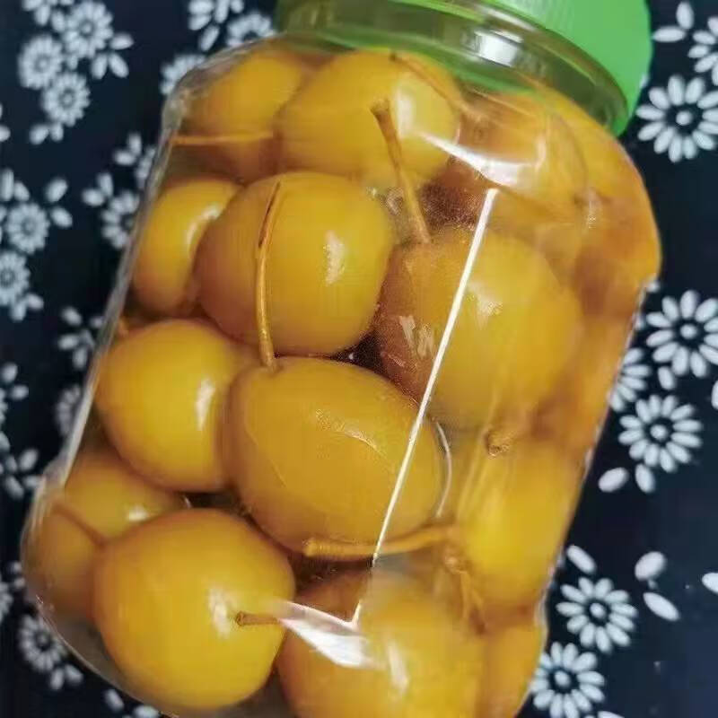隽颜堂泡水梨泡杨桃泡李子鸟梨沉水梨腌梨云南特产盐水泡水果鸭梨