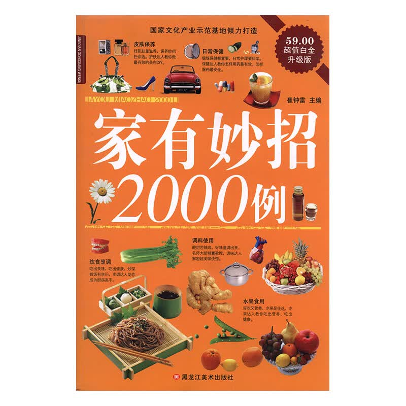 家有妙招2000例 家居 崔钟雷主编 黑龙江美术出版社 9787531837640
