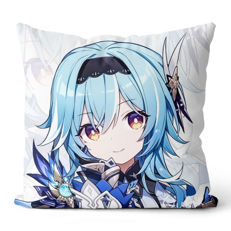 萌嘟拉原神Q版卡通抱枕动漫二次元周边可莉七七钟离可爱靠垫枕头可来图 Q版优菈 45*45常规(含枕芯)使用感如何?