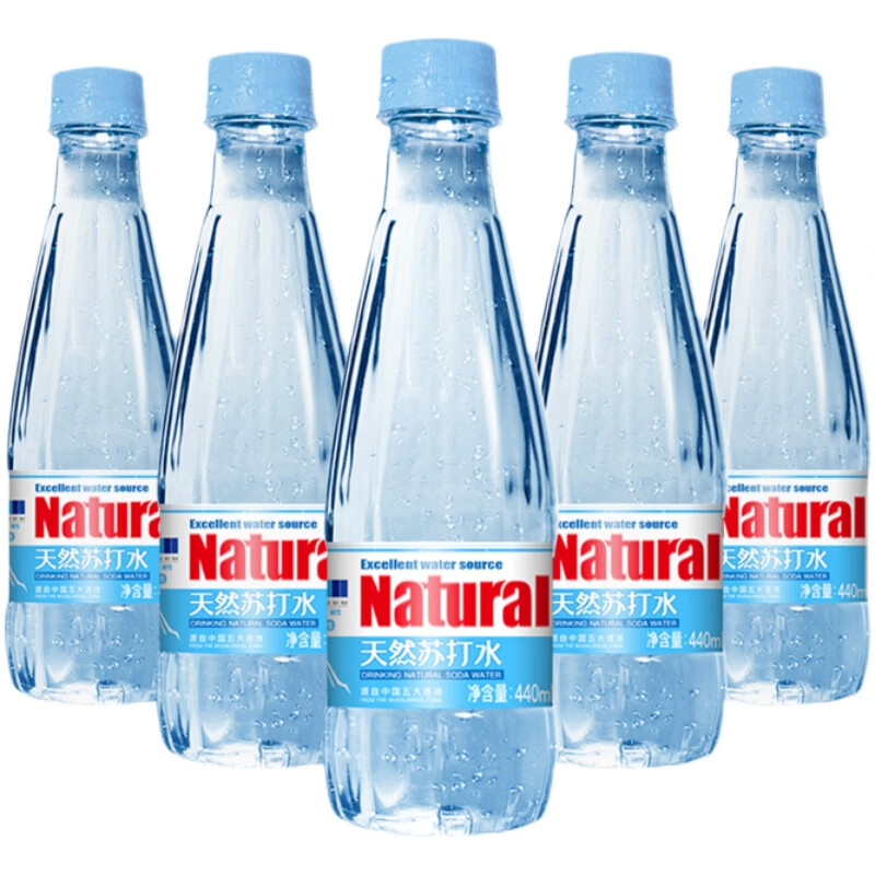 北大荒24瓶 苏打水五大连池克东整箱弱碱水小分子 440ml*24瓶*1箱