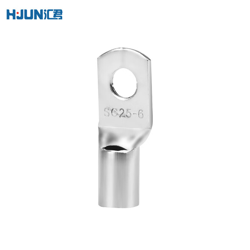 汇君(hunjun) sc窥口紫铜线鼻子线耳电线压接铜鼻子接线端子接头端子