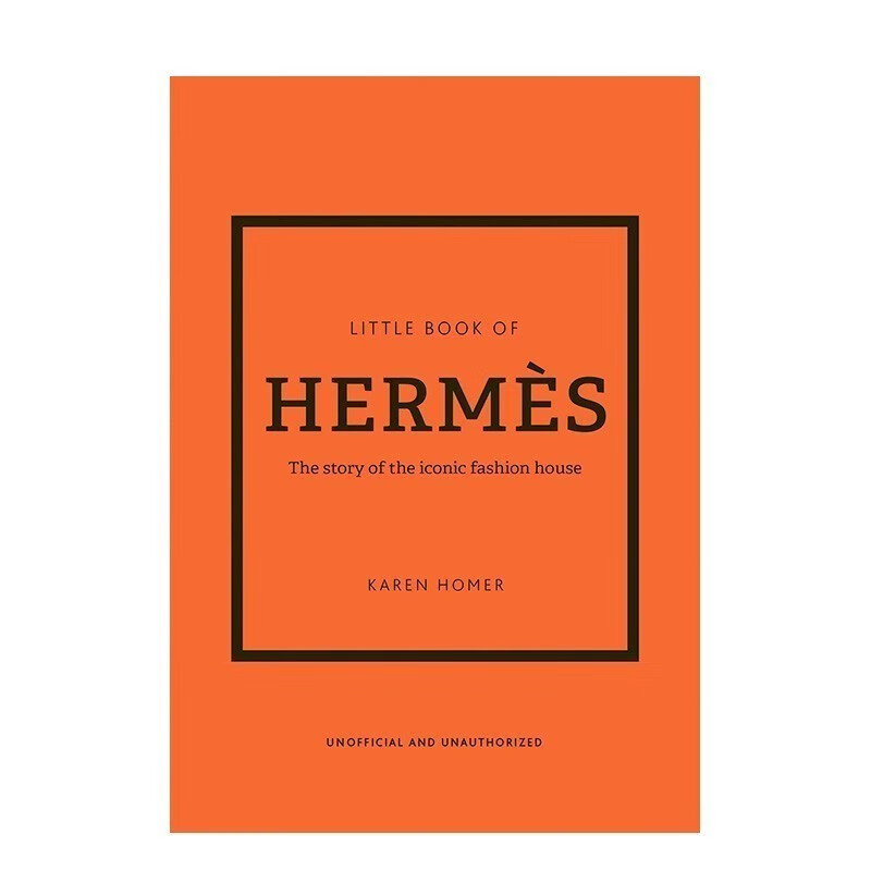 现货  进口英文原版  the little book of hermes 爱马仕小书 标志性