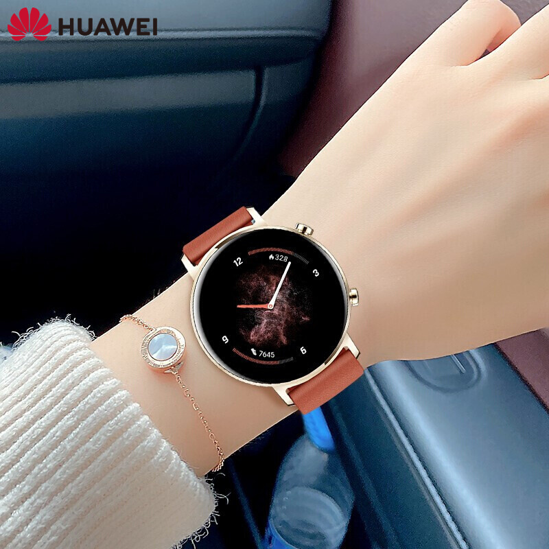 华为(huawei) gt2男女士智能手表游泳防水心率监测gps公交地铁nfc扫码