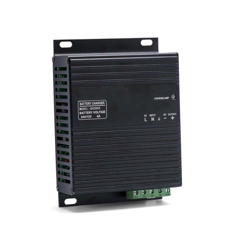 润华年柴油发电机电瓶充电器12v24v智能浮充4a10a通用型 4a