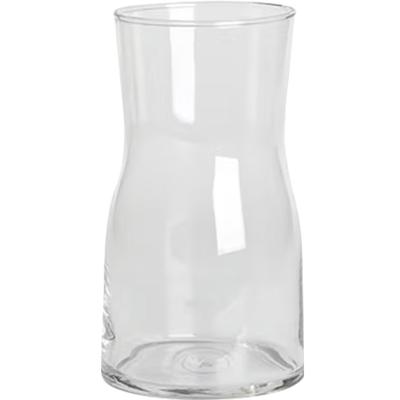极度空间 花瓶玻璃插花瓶富贵竹花束水培养生态瓶养花容器北欧风花瓶摆件