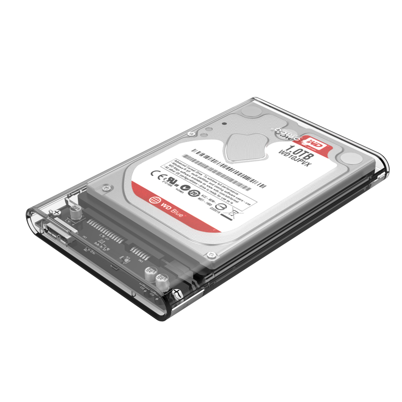 ORICO 奥睿科 2139U3 2.5寸移动硬盘盒 透明外壳 USB3.0