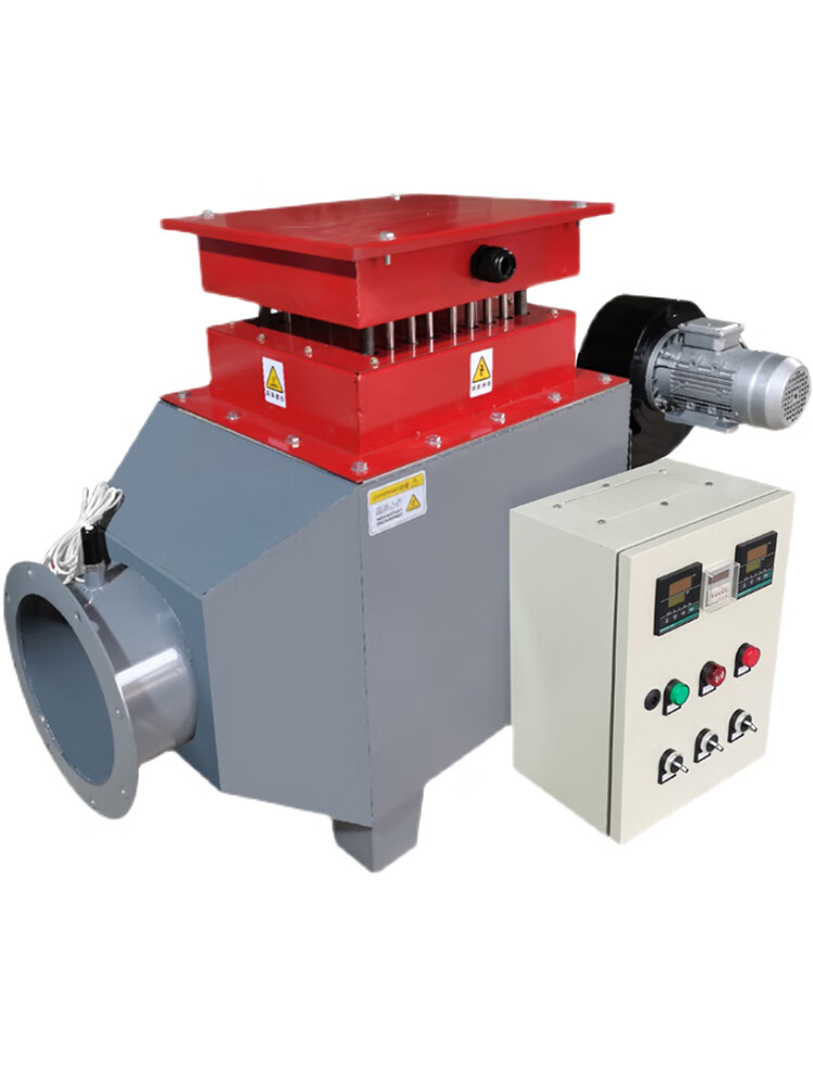 会会侠风道式电加热器烘干房烤漆房循环空气加热器高温电热风机热风炉