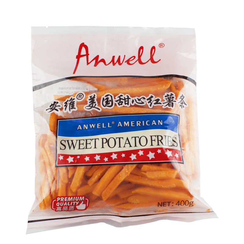 Anwell 安维 美国进口 红薯条 454g 薯条冷冻 甘薯地瓜条 方便菜 生鲜  油炸小食