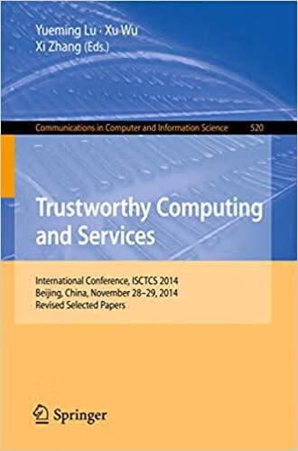 预订 trustworthy computing and services