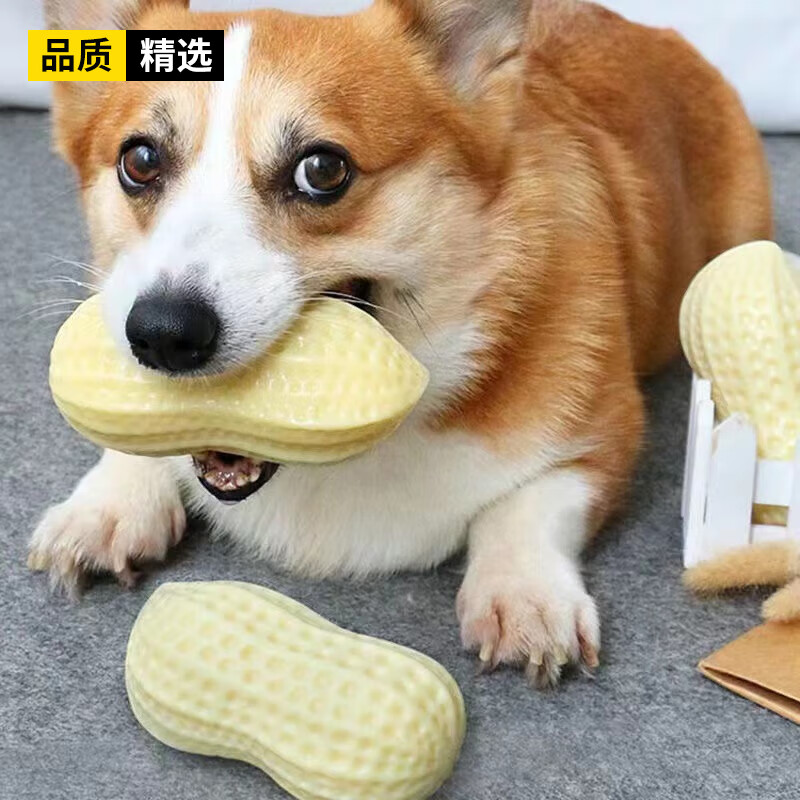 贝意品狗狗玩具解闷神器发声花生狗咬磨牙耐咬宠物柯基泰迪小狗消耗体力高性价比高么？