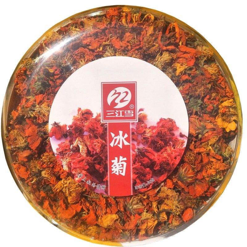 凛东谷圈青海冰菊  三江雪冰菊 40克/盒 昆仑山3000米 高寒西域冰菊冲