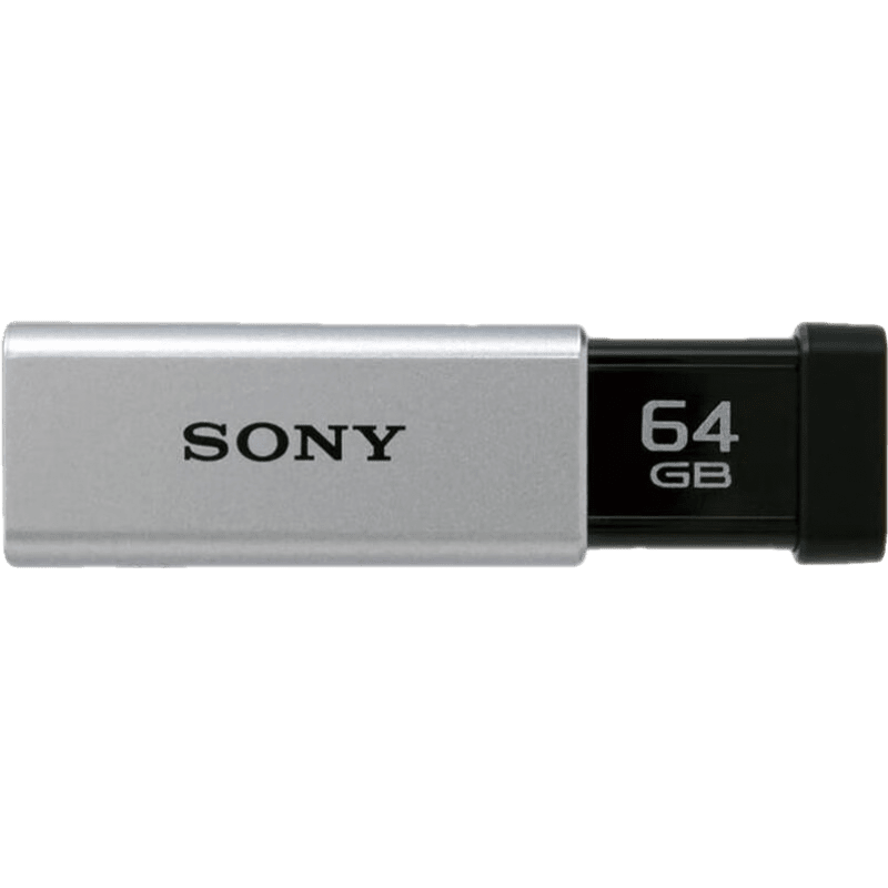 索尼（SONY）【日本直郵】索尼（SONY）USB3.1儲存器 移動(dòng)優(yōu)盤(pán) 辦公學(xué)習方便攜帶U盤(pán) 大容量 多色可選 USM64GTS【銀色 64GB】