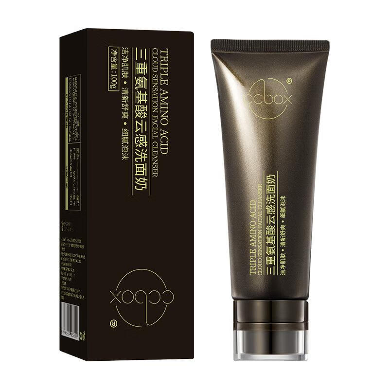 【好物优选】三重氨基酸云感洗面奶洁面清洁毛孔温和不刺激氨 云感洁面乳1瓶装