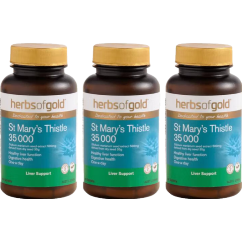 ڲHerbs of GoldƬ̼ݸߺ35000mgˮɼμӰӦ갾ҹȾư޽ ˮɼƬߺ60*3ƿ