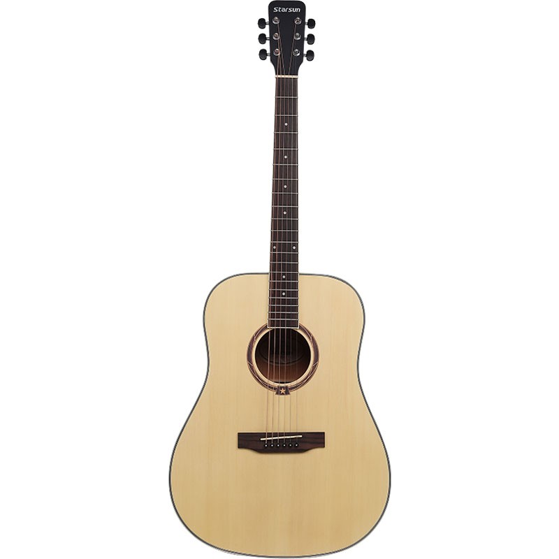 星臣starsun df10 吉他初学者学生用入门电箱原声单板民谣吉他 dg220