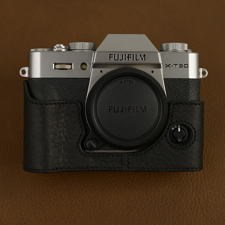 hkxa适用于富士xt30 xt30ii xe4 xt200皮套相机包保护套半套配件 xt30