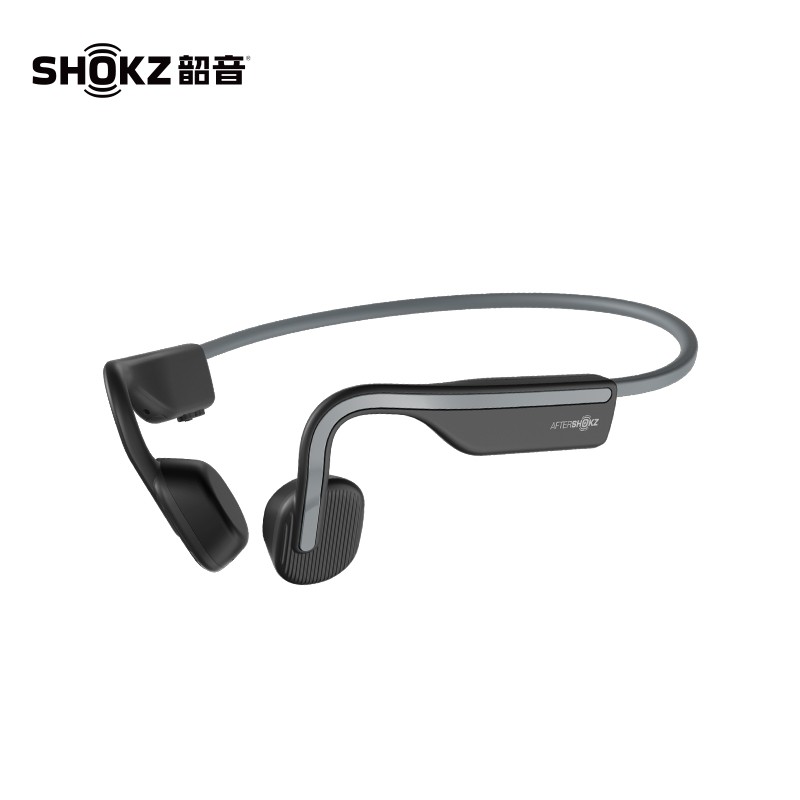 韶音 AfterShokz OpenMove AS660骨传导蓝牙耳机运动耳机无线耳骨传导耳机跑步 灰色